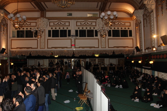 مراسم سوگواری رحلت پیامبر گرامی اسلام و شهادت امام حسن مجتبی ع در مرکز اسلامی انگلیس