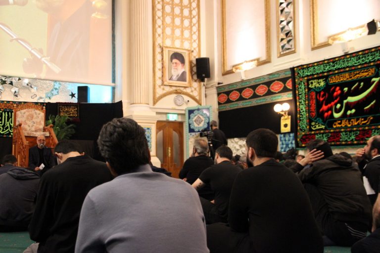 گزارش تصویری ازمراسم اربعین حسینی در مرکز اسلامی انگلیس سال 2021