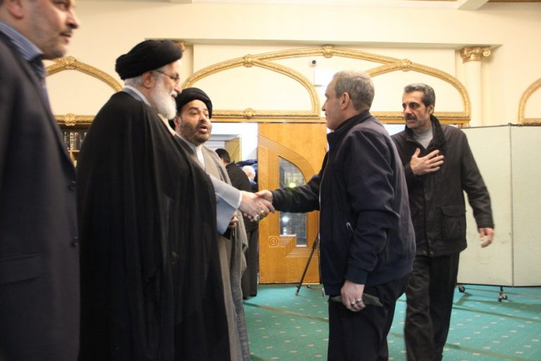 گزارش تصویری از مجلس ترحیم مفسر فقید قرآن دکتر علی الاوسی