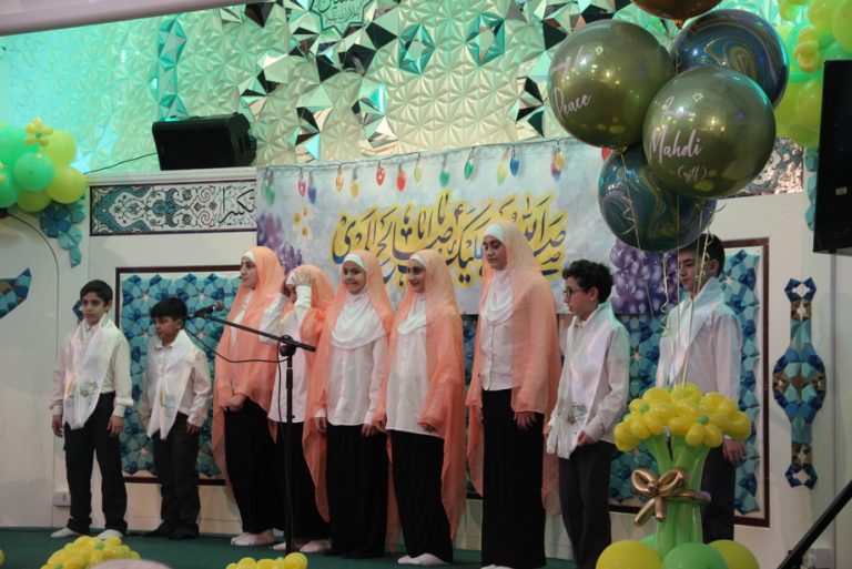 گالری عکس مراسم جشن میلاد امام زمان ع در مرکز اسلامی انگلیس