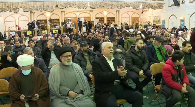 گزارش تصویری از مراسم جشن میلاد سه نور ولایت در مرکز اسلامی انگلیس