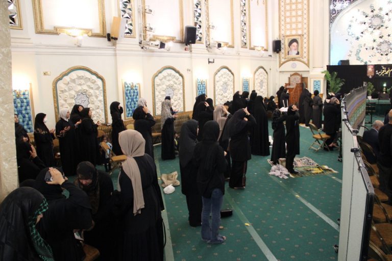 مراسم بزرگداشت شهادت باقر آل محمد(ع) در مرکز اسلامی انگلیس + عکس