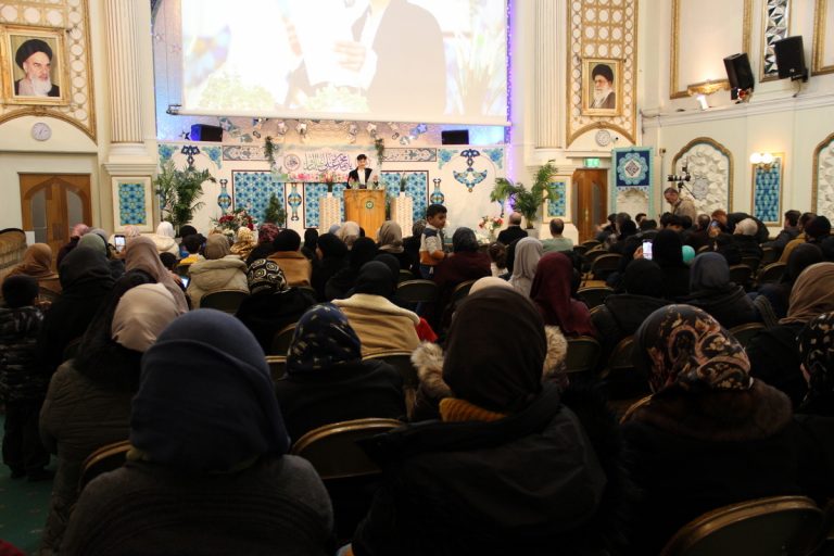 گزارش تصویری از مراسم جشن ولادت امام باقر علیه السلام در مرکز اسلامی انگلیس