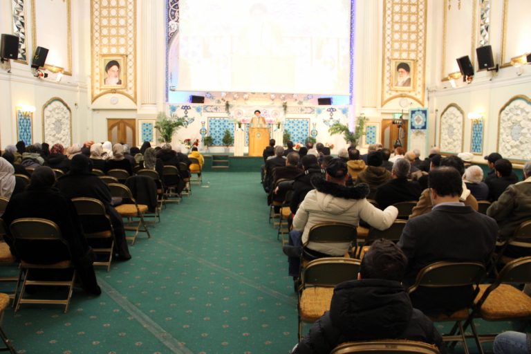 مراسم جشن میلاد امام باقر(ع) در مرکز اسلامی انگلیس