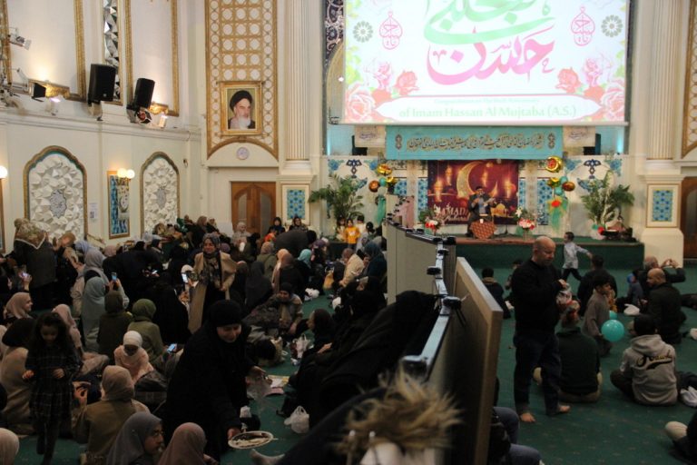 گزارش تصویری از مراسم جشن میلاد امام حسن مجتبی (ع) در مرکز اسلامی انگلیس – 2024