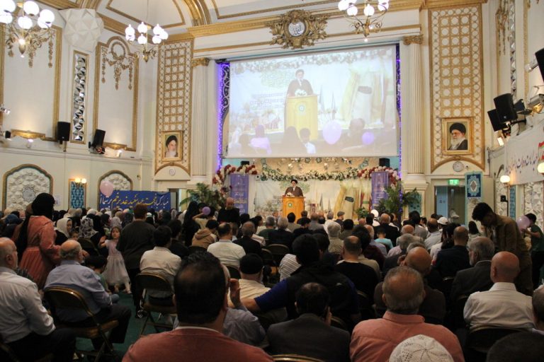 مرکز اسلامی انگلیس غرق در جشن شادی و سرور ولایت و امامت -2024