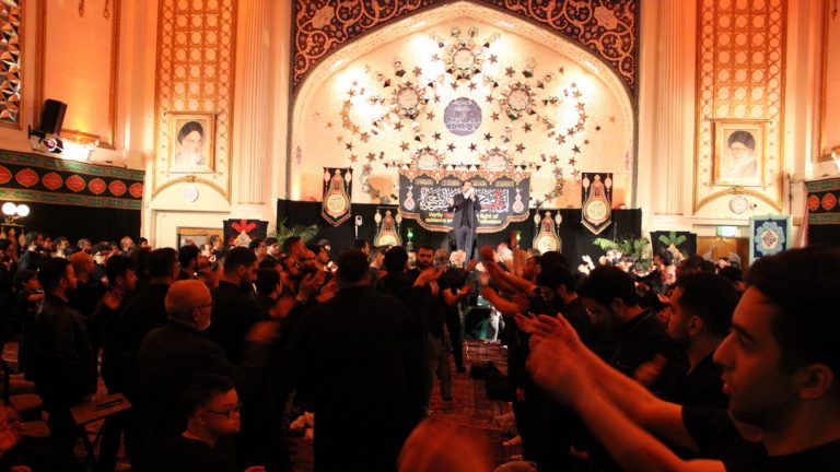 گزارش تصویری از عزاداری فارسی زبانان در مرکز اسلامی انگلیس- محرم 2024