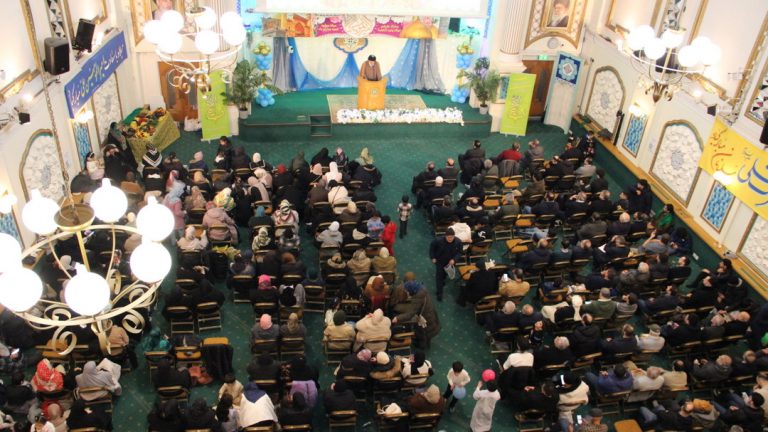 گزارش تصویری از مراسم جشن میلاد مولود کعبه علی ولی الله در مرکز اسلامی انگلیس – 2025