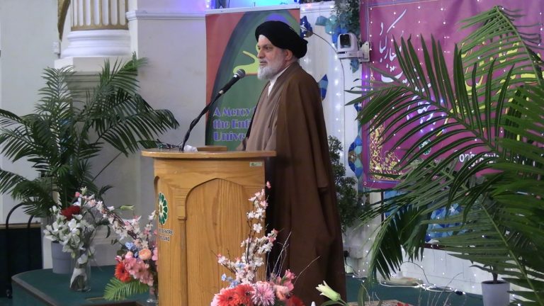پیام تبریک حجت الاسلام و المسلمین سید هاشم موسوی امام مرکز اسلامی انگلیس در آستانه میلاد با سعادت مولای متقیان امام علی( علیه السلام)- 2026