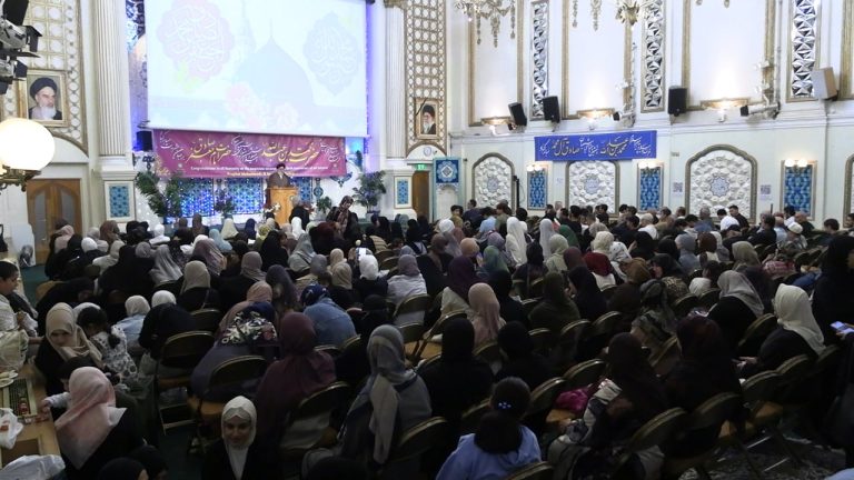 تبیین «رحمةً للعالمین» منشور رسالت پیامبر و نقشه راه امت اسلامی در مراسم جشن میلاد نبی مکرم اسلام و امام جعفر صادق (ع) درمرکز اسلامی انگلیس – 2026