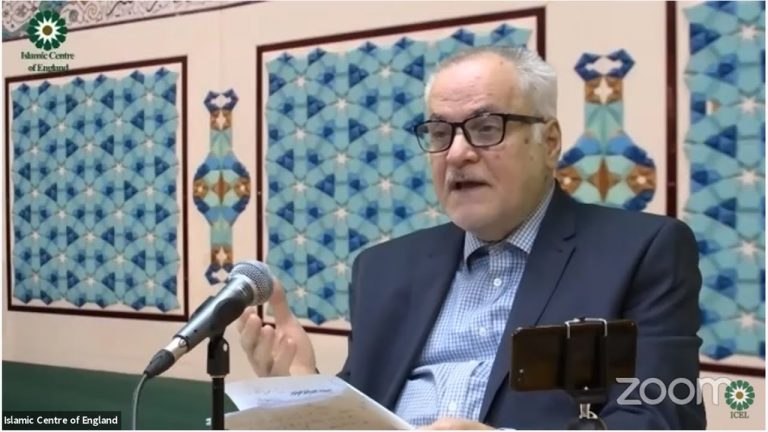 Holding the 54th session of Weekly Webinar on Quranic Lifestyle in Arabic-by Dr. Ali Alawsie- Monday 02/08/2021