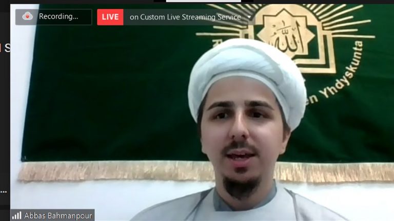 Holding the 13th session of Weekly Webinar on Islam & Contemporary Issues – by HIWM Sheikh Abbas Bahmanpour- Monday 12/07/2021