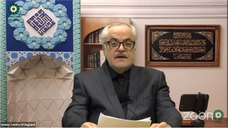 Holding the 59th session of Weekly Webinar on Quranic Lifestyle in Arabic- By Dr Ali Alawsie- Monday 06/09/2021