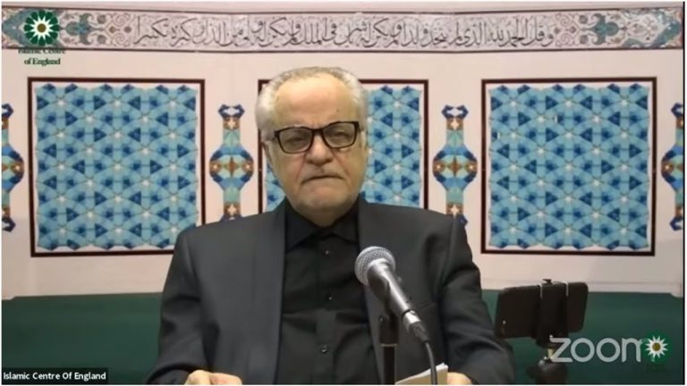 Holding the 60th session of Weekly Webinar on Quranic Lifestyle in Arabic- By Dr Ali Alawsie- Monday 13/09/2021