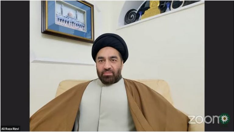 Holding the 53rd session of Weekly Webinar on Islam and Contemporary Issues- By HIWM Syed Ali Raza Rizvi- Monday 01/11/2021