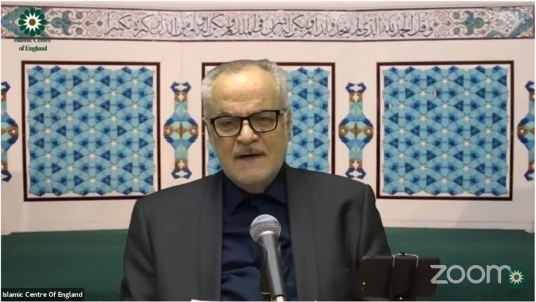 Holding the 63rd session of Weekly Webinar on Quranic Lifestyle in Arabic- By Dr Ali Alawsie- Thursday 07/10/2021