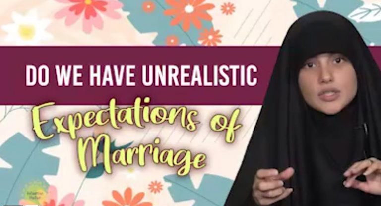 Do We have to Unrealistic Expecttions of Marraige