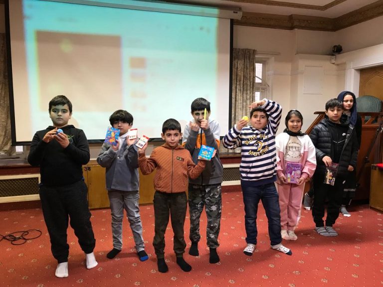 Photo gallery of the Hazrat Zaynab’ s (a.s.) Birthday Celebration for the Qur’an School students of the Islamic Centre of England