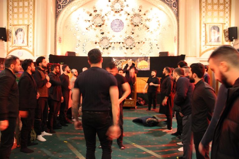 Photo gallery of the commemoration ceremony for the martyrdom of  Hazrat Zainab (a.s) in the Islamic Centre of England