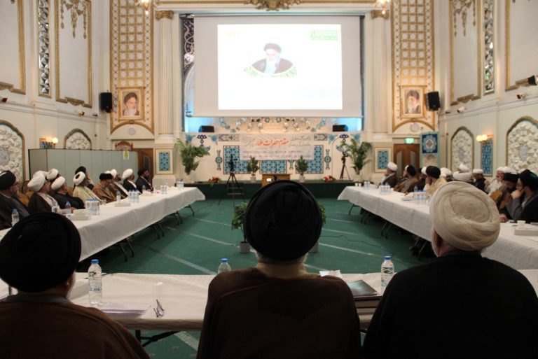 Photo gallery of the 34th Annual Meeting of the Scholars and Directors of the Islamic Centres in London