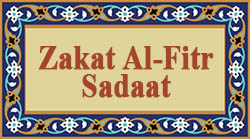 Zakat-al-Fitra (Sadaat)