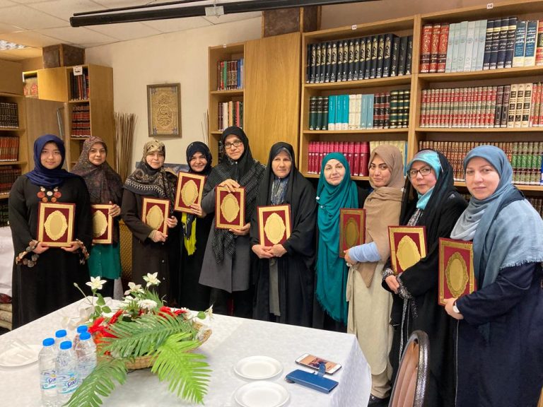Photo Gallery of Awarding Certificates of Quranic Courses of Tajweed 1 and 2