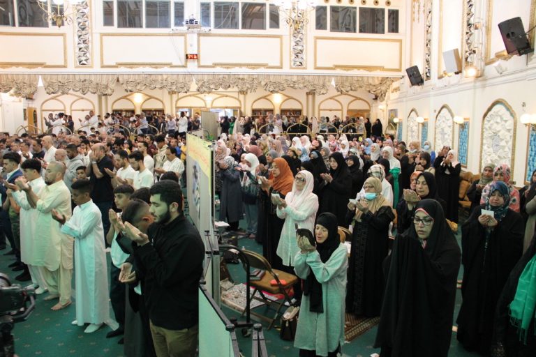 Photo Gallery of the Eid al-Adha prayers at the Islamic Centre of England