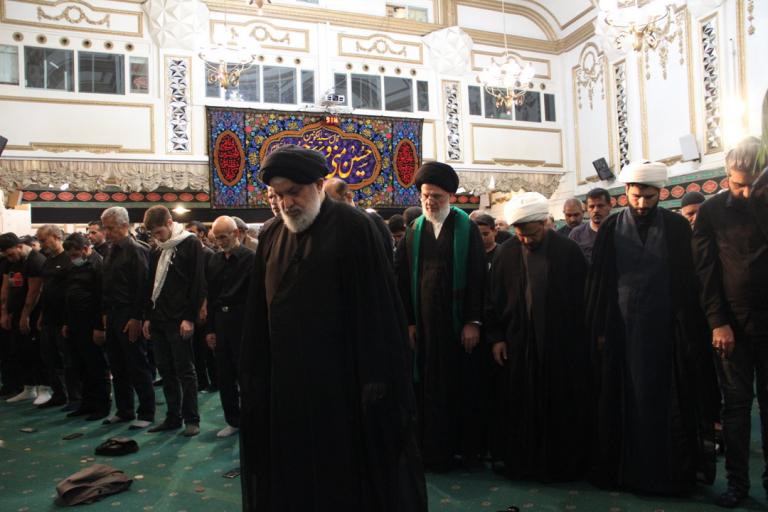 Photo Gallery of Ashura noon prayer at the Islamic Centre of England