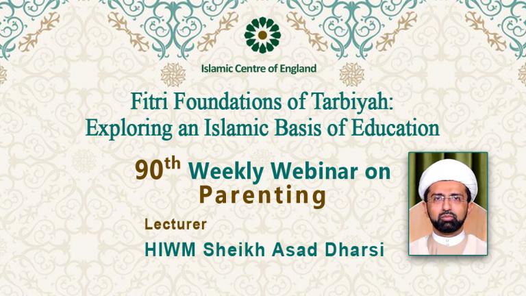 Holding the 90th session of Weekly Webinar on Parenting- By Sheikh Asad Dharsi ‎- Saturday 21/01/2023