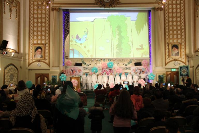 The auspicious birth celebration of Lady Zahra (s.a.) was held in Arabic at The Islamic Centre of England