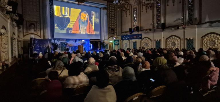 A magnificent reception for the screening of the film, “Muhammad Rasoul Allah (a.s.)”, presented at The Islamic Centre of England