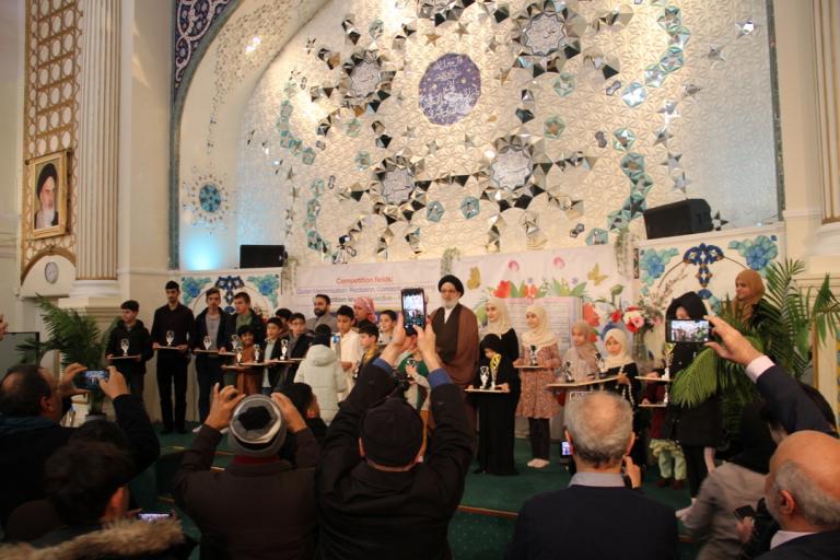 Holding the First National Quran Competition, for Kids and Teens, at the Islamic Centre of England-2023