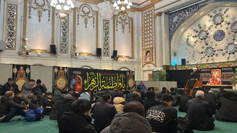 Photo gallery of the First Fatimiyya Majalis at the Islamic Centre of England