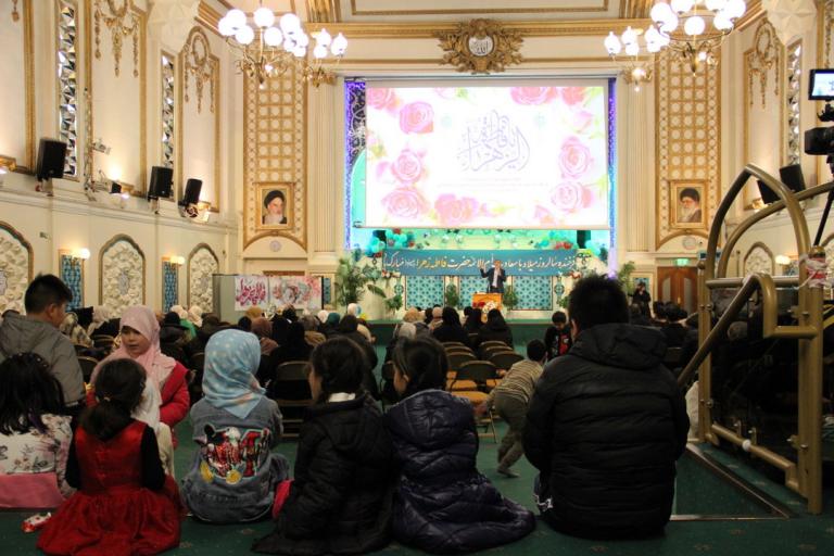Photo gallery of the celebration on the birthday of Lady Fatima Zahra(S.A.) at the Islamic Centre of England