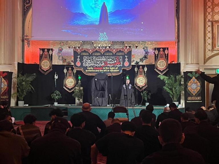 Photo Gallery of the mourning of English speakers at the Islamic Centre of England- 2024