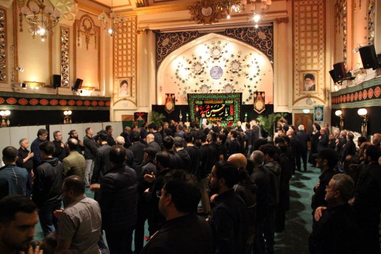 The Arbaeen ceremony of Imam Hussain (as) was held at the Islamic Centre of England in 2024.